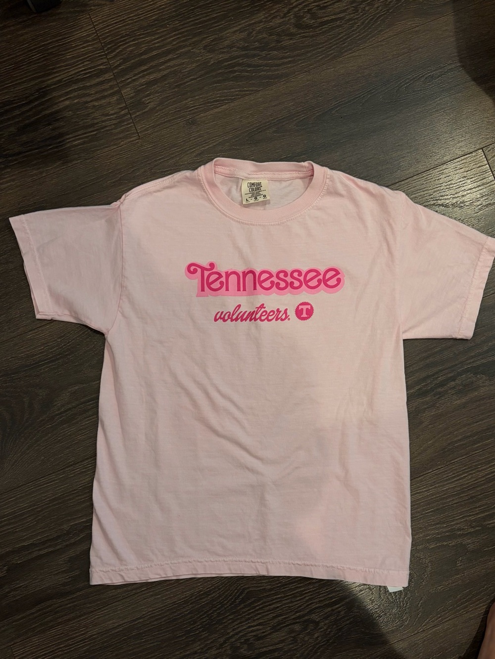 University of Tennessee Volunteers Pink “Barbie” Girls tee